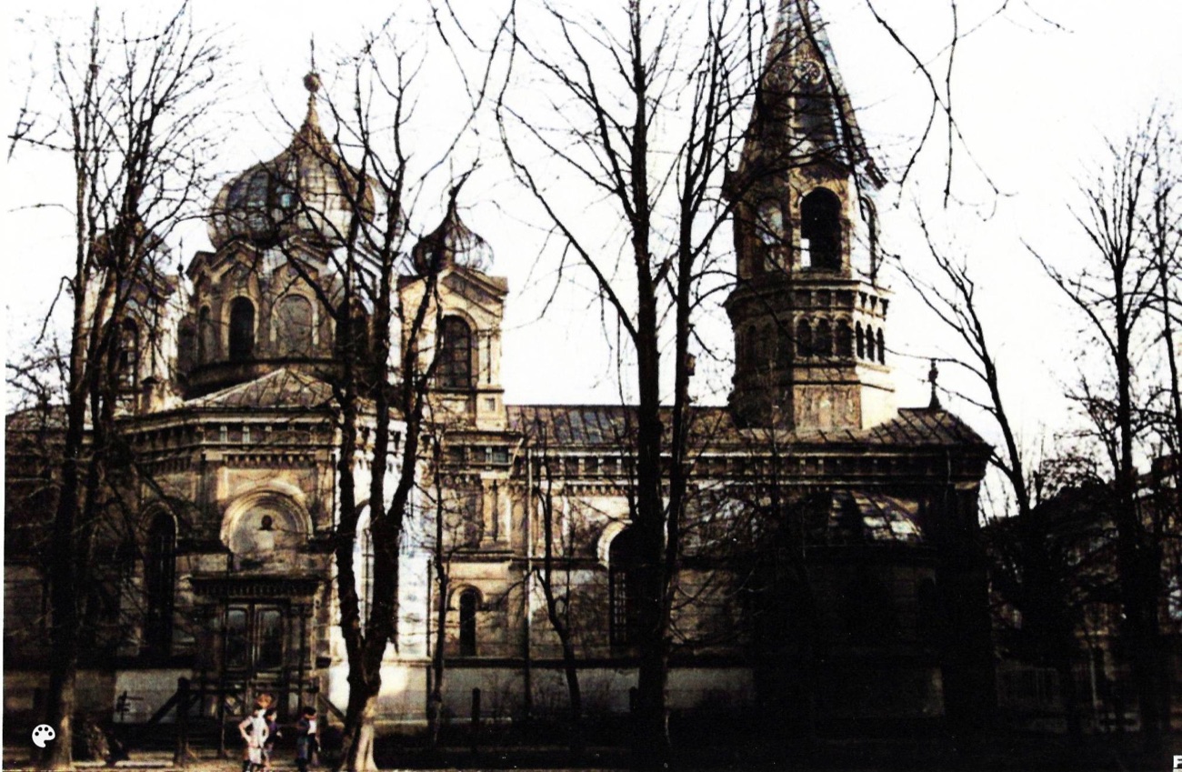 Sobór Wszystkich Świętych w Piotrkowie Trybunalskim — fotografia archiwalna